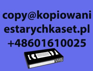 Studio of copying transfer old Tapes Poland-Europe
