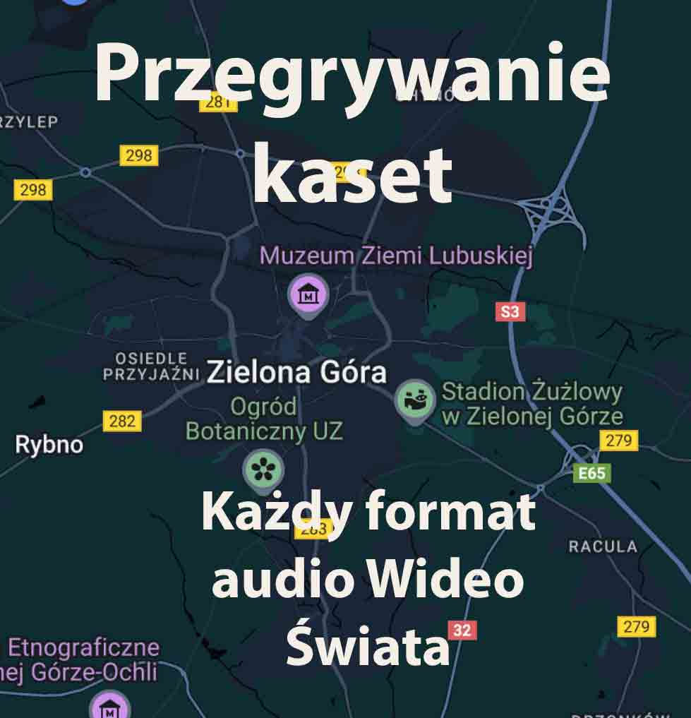 Przegrywanie kaset VHS Zielona Góra
