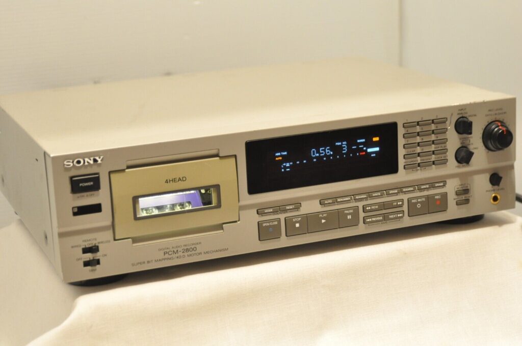 Remastering Audio SONY PCM 2800 Remastering Audio