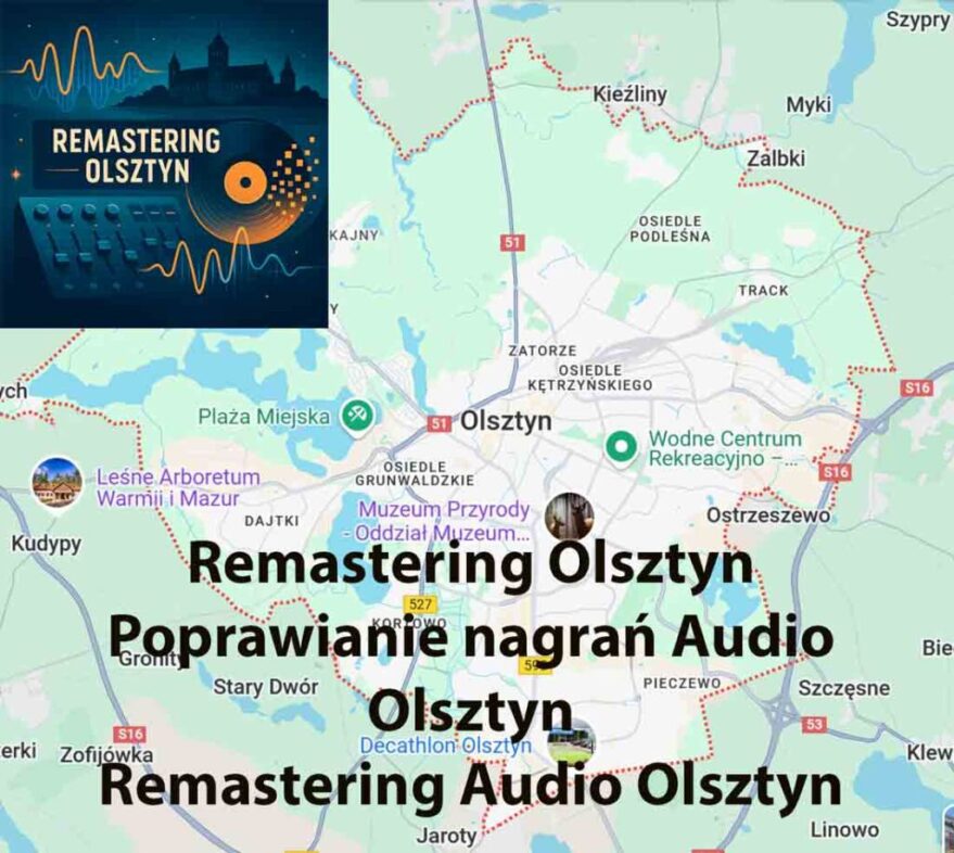 Remastering Olsztyn ul.Michała Lengowskiego 17, 10-051 Olsztyn
