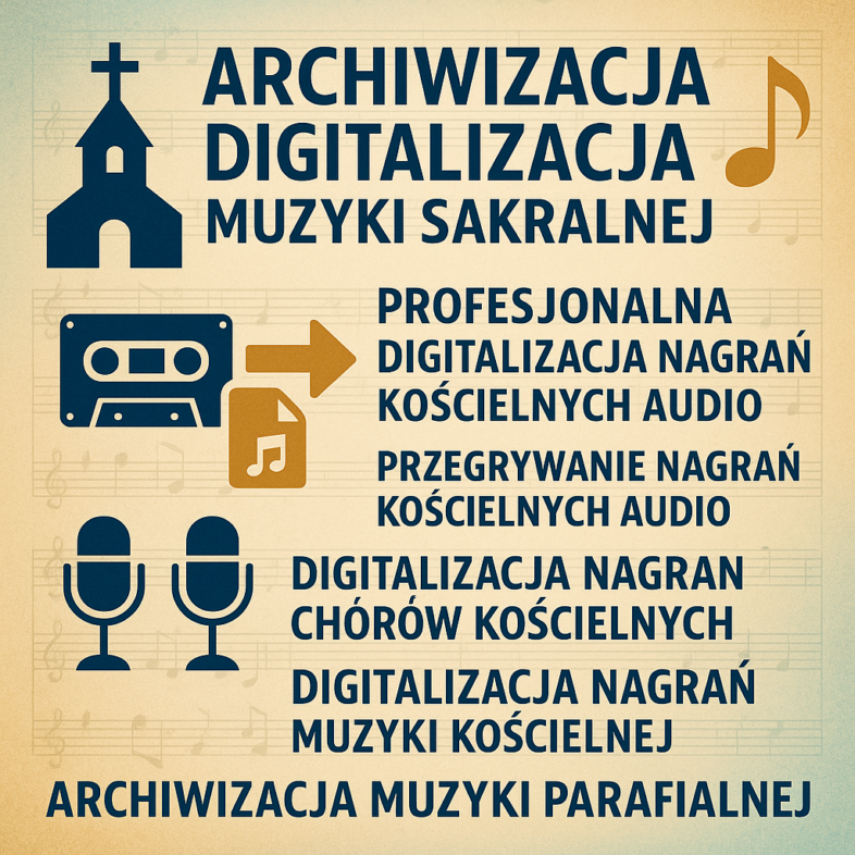 Archiwizacja Digitalizacja muzyki Sakralnej