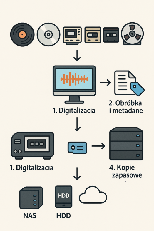 Archiwizacja zbiorów Melomanów I Audiofili