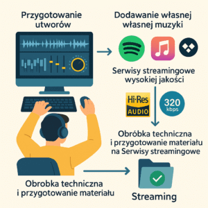 Przygotowanie utworów do serwisów Streamingowych Serwisy streamingowe dodawanie własnej muzyki Serwisy streamingowe wysokiej jakości Obróbka techniczna i przygotowanie materiału na Serwisy streamingowe Przygotowanie muzyki do Streamingowania Przygotowanie utworów do serwisów Streamingowych Serwisy streamingowe dodawanie własnej muzyki Serwisy streamingowe wysokiej jakości Obróbka techniczna i przygotowanie materiału na Serwisy streamingowe Przygotowanie muzyki do Streamingowania
