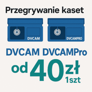 Przegrywanie kaset DVCAM Przegrywanie kaset DVCAM