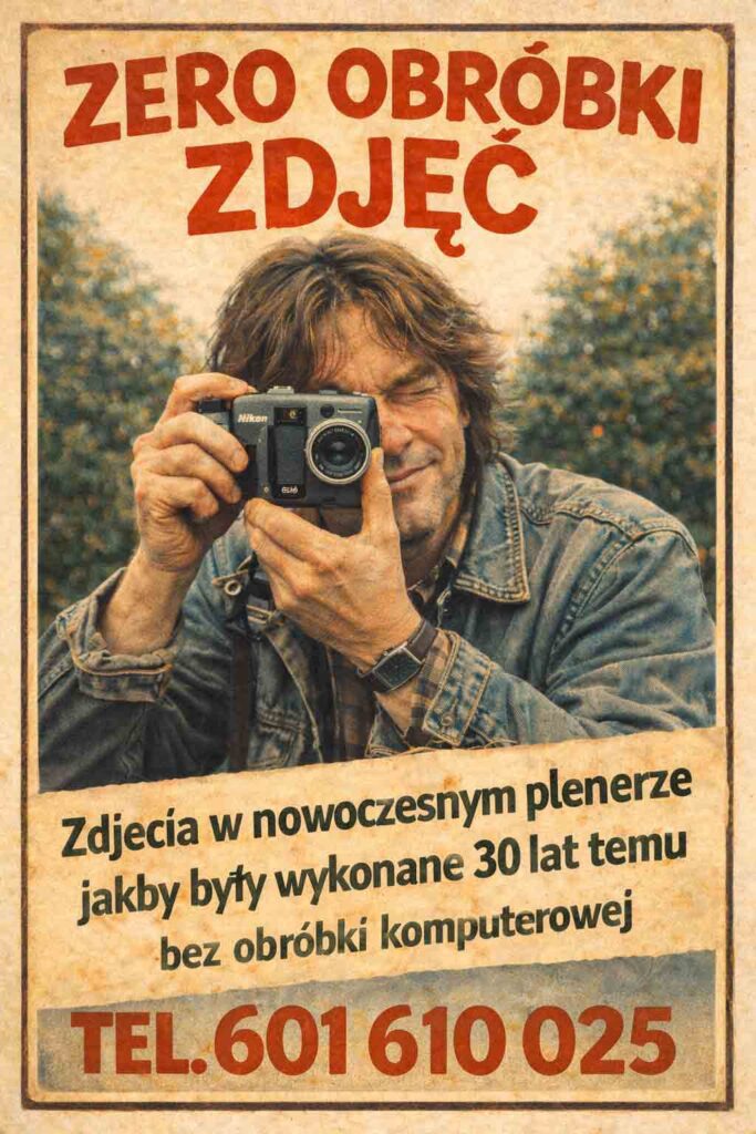Fotografowanie starym Aparatem Zdjęcia Retro W-Wa