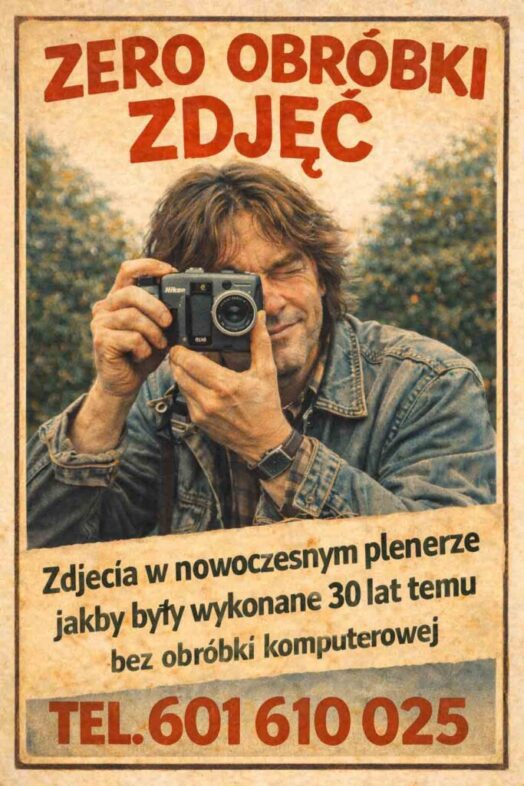 Fotografowanie starym Aparatem Zdjęcia Retro W-Wa