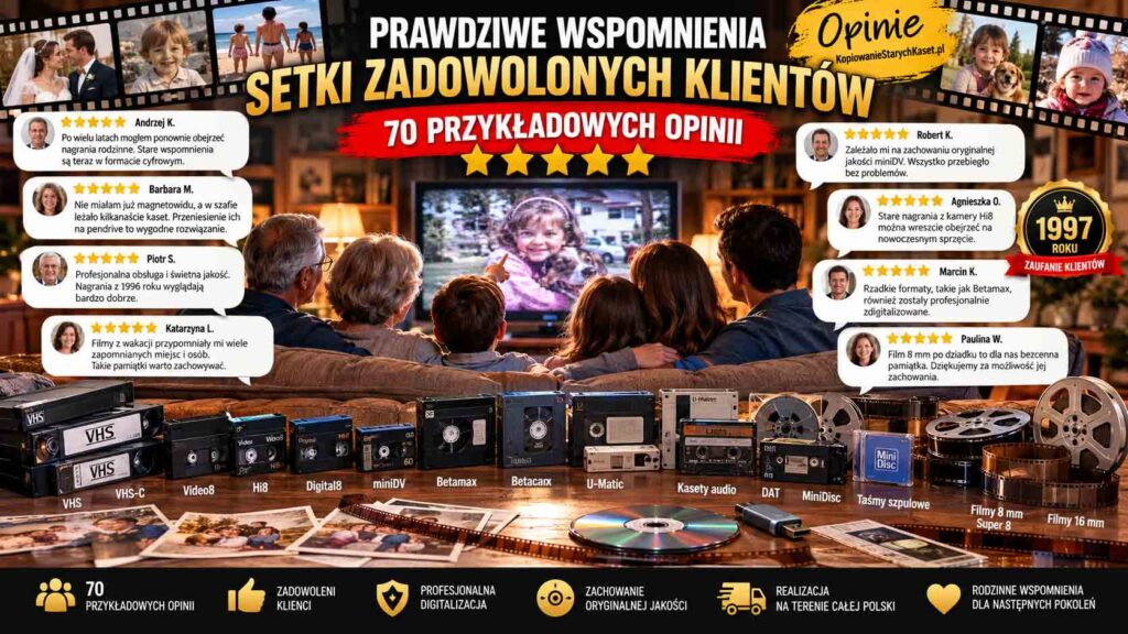 Opinie o kopiowaniestarychkaset.pl